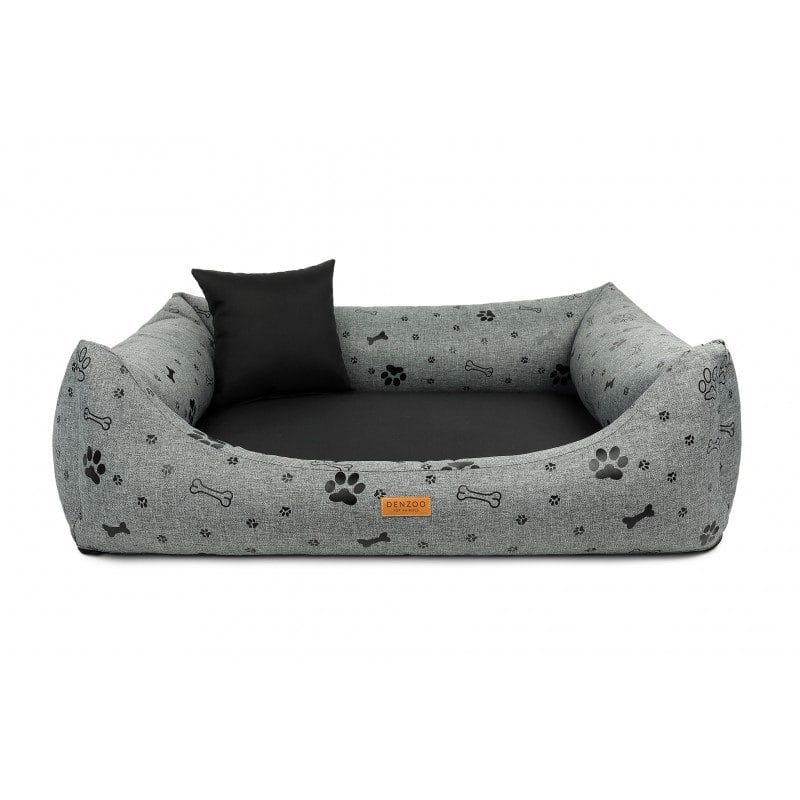 legowisko dla psa z poduchą BLACK-FOOT front